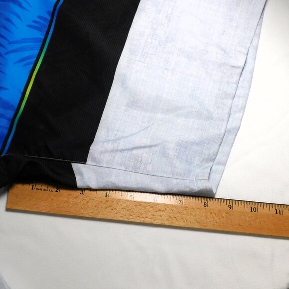 Burnside Black/Blue/White Board Shorts Men's 32 - Picture 8 of 8